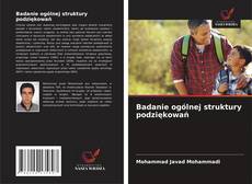 Badanie ogólnej struktury podziękowań的封面