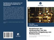 Portada del libro de Reaktionen der Verbraucher auf die physische Umgebung von Restaurants