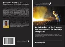Copertina di Actividades de OHS en un Departamento de Trabajo integrado