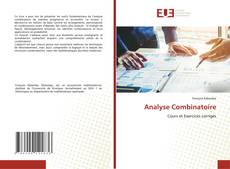 Capa do livro de Analyse Combinatoire 