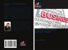 Portada del libro de Gestione strategica: perché? Come?