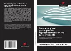 Обложка Democracy and participation: representations of 3rd cycle students