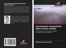 Correlazioni linguistiche della classe sociale kitap kapağı