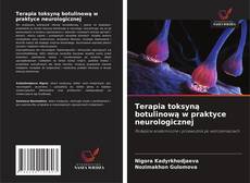 Capa do livro de Terapia toksyną botulinową w praktyce neurologicznej 