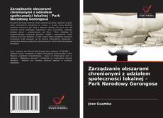 Buchcover von Zarządzanie obszarami chronionymi z udziałem społeczności lokalnej – Park Narodowy Gorongosa