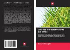 Análise de estabilidade no arroz的封面
