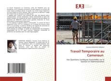 Bookcover of Travail Temporaire au Cameroun