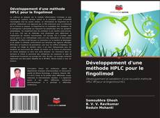 Buchcover von Développement d'une méthode HPLC pour le fingolimod