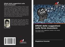 Capa do livro de Effetti delle suggestioni sulla forza muscolare 