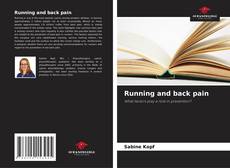 Capa do livro de Running and back pain 