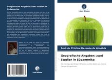 Copertina di Geografische Angaben: zwei Studien in Südamerika