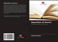 Portada del libro de Séparation et divorce