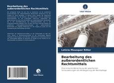 Copertina di Bearbeitung des außerordentlichen Rechtsmittels
