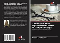 Buchcover von Analisi delle azioni legali intentate contro la stampa a Sergipe