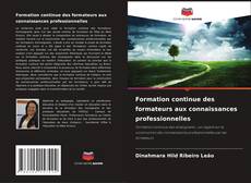 Capa do livro de Formation continue des formateurs aux connaissances professionnelles 