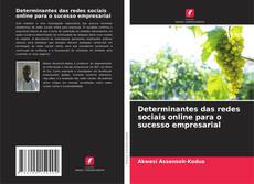 Capa do livro de Determinantes das redes sociais online para o sucesso empresarial 
