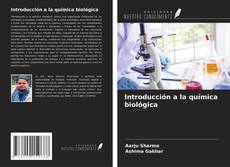 Couverture de Introducción a la química biológica