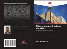 Développement urbain durable kitap kapağı