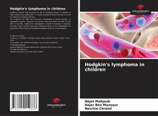 Borítókép a  Hodgkin's lymphoma in children - hoz