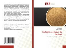 Couverture de Maladie coeliaque de l'enfant