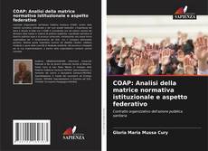 Buchcover von COAP: Analisi della matrice normativa istituzionale e aspetto federativo