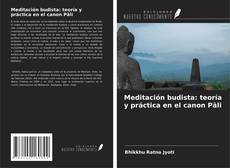 Copertina di Meditación budista: teoría y práctica en el canon Pāli