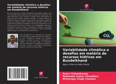 Copertina di Variabilidade climática e desafios em matéria de recursos hídricos em Bundelkhand