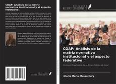 Buchcover von COAP: Análisis de la matriz normativa institucional y el aspecto federativo