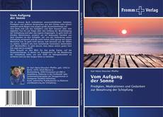 Copertina di Vom Aufgang der Sonne