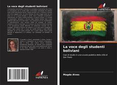 Buchcover von La voce degli studenti boliviani