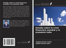 Copertina di Estudio sobre la crisis financiera mundial y la economía india