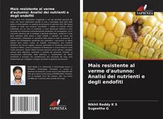 Copertina di Mais resistente al verme d'autunno: Analisi dei nutrienti e degli endofiti