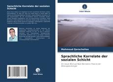 Portada del libro de Sprachliche Korrelate der sozialen Schicht