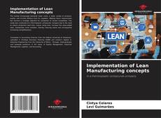 Portada del libro de Implementation of Lean Manufacturing concepts