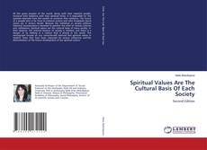 Couverture de Spiritual Values Are The Cultural Basis Of Each Society