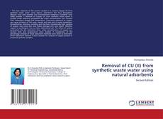 Обложка Removal of CU (II) from synthetic waste water using natural adsorbents