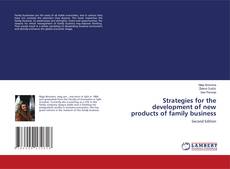 Capa do livro de Strategies for the development of new products of family business 