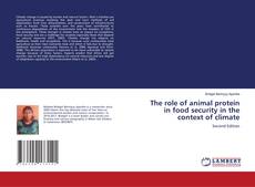 Capa do livro de The role of animal protein in food security in the context of climate 
