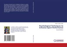 Buchcover von Psychological Techniques to Enhance Sport Performance