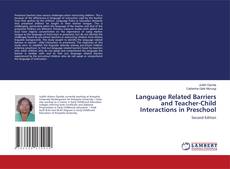 Portada del libro de Language Related Barriers and Teacher-Child Interactions in Preschool