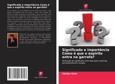 Bookcover of Significado e importância Como é que o espírito entra na garrafa?
