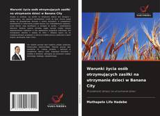 Couverture de Warunki życia osób otrzymujących zasiłki na utrzymanie dzieci w Banana City