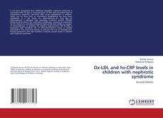 Buchcover von Ox-LDL and hs-CRP levels in children with nephrotic syndrome