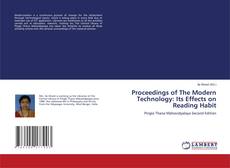 Portada del libro de Proceedings of The Modern Technology: Its Effects on Reading Habit