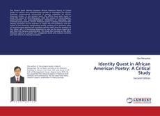 Portada del libro de Identity Quest in African American Poetry: A Critical Study