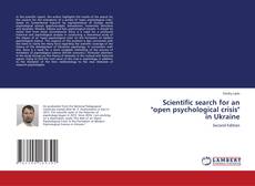 Buchcover von Scientific search for an "open psychological crisis" in Ukraine