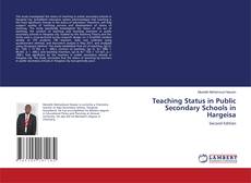 Buchcover von Teaching Status in Public Secondary Schools in Hargeisa