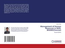 Capa do livro de Management of Human Resources in NGO-BHUMI(Chennai) 