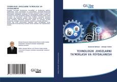 TEXNOLOGIK JIHOZLARNI TA'MIRLASH VA FOYDALANISH的封面