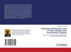 Capa do livro de Tribology of Materials used in High voltage Loco Transmission systems 